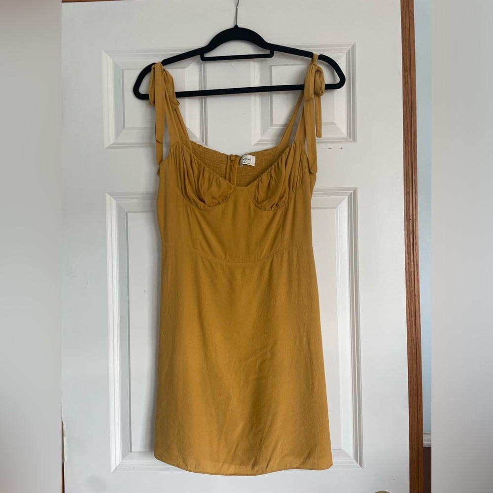 Wilfred Yellow Summer Dress